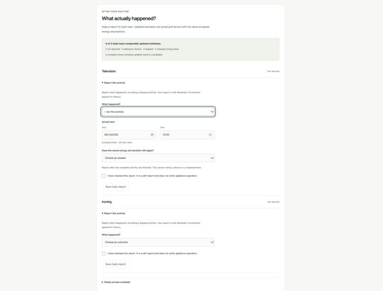 CarbonShift: AI Energy Planning & Emissions Transparency – screenshot 5