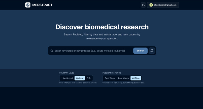 Medstract – screenshot 1