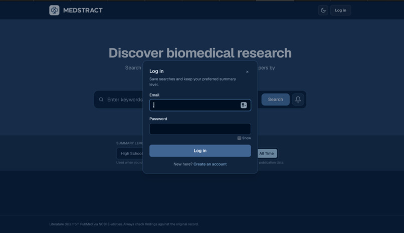 Medstract – screenshot 2