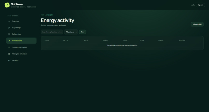 GridNova — A New Era of Connected Energy – screenshot 1