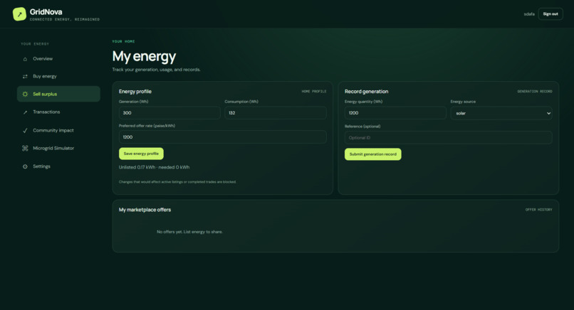 GridNova — A New Era of Connected Energy – screenshot 2