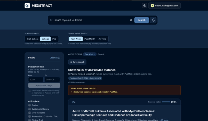 Medstract – screenshot 4