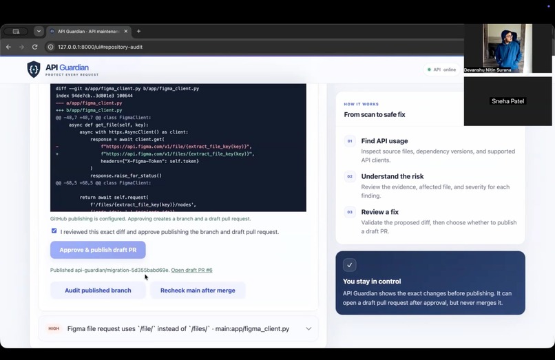 API Guardian – screenshot 4