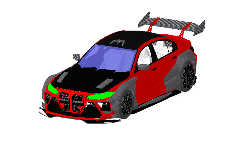 BMW M3 Competition Race car – screenshot 2