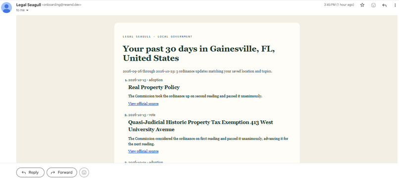 Legal Seagull – screenshot 3