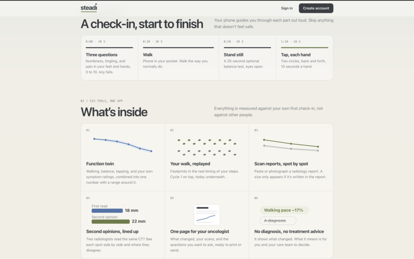 steadi – screenshot 1