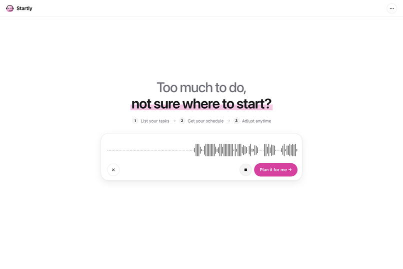 Startly – screenshot 2