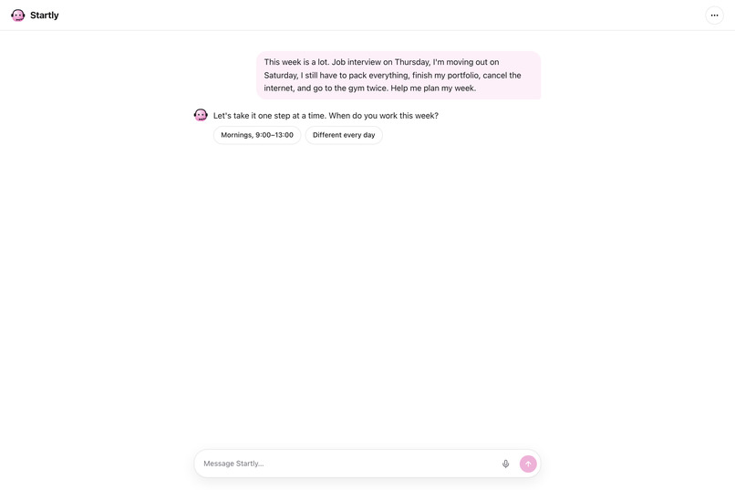 Startly – screenshot 3