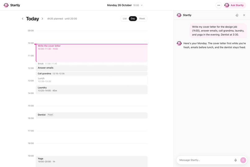 Startly – screenshot 7