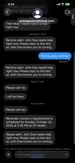 iSpeak – screenshot 1