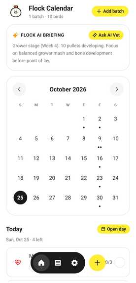 Flock Calendar – screenshot 1