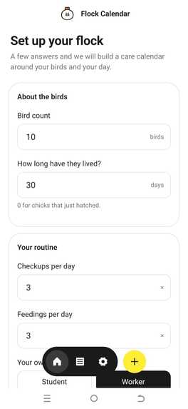 Flock Calendar – screenshot 2