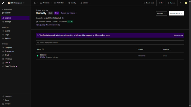 Guardly – screenshot 2