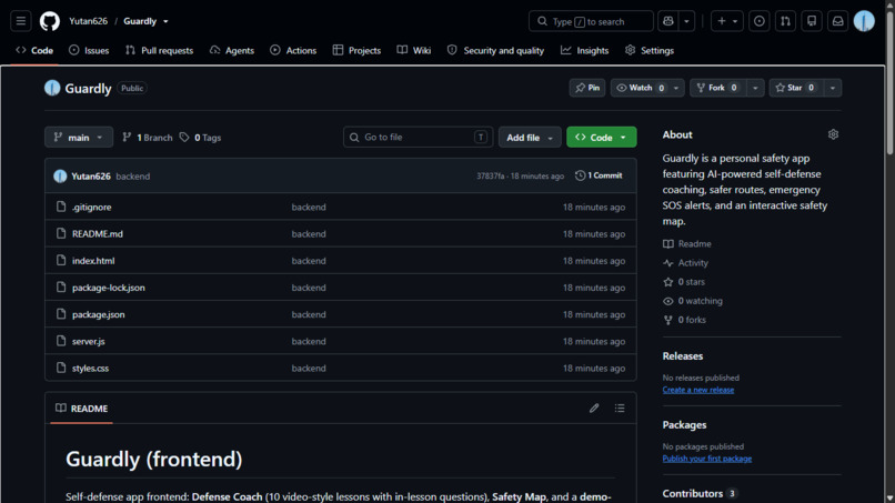 Guardly – screenshot 5