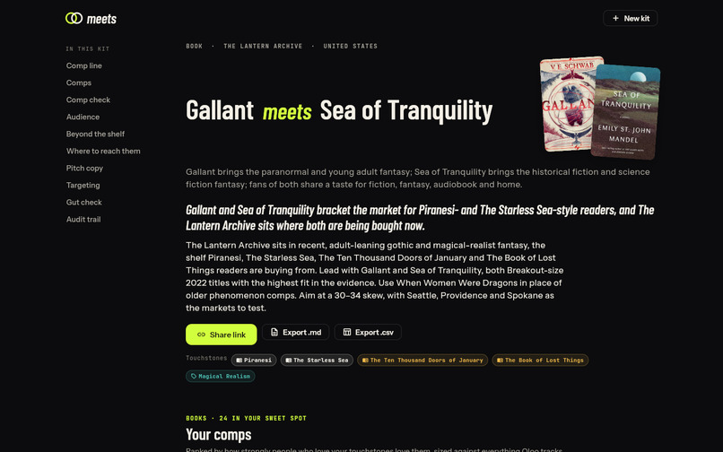 Meets – screenshot 3