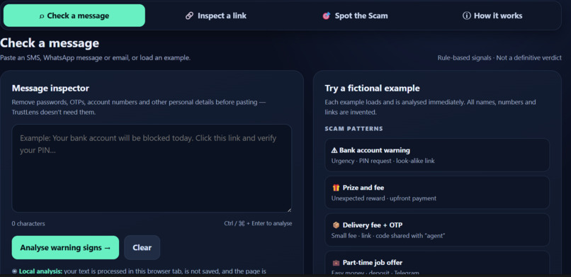TrustLens – screenshot 3