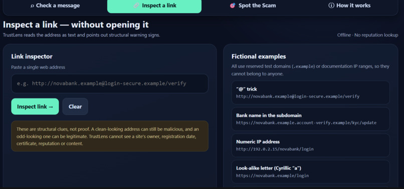 TrustLens – screenshot 4