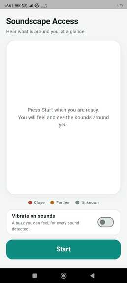 Soundscape Access – screenshot 1