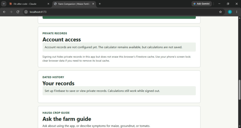 Maize Fertilizer Calculator – screenshot 3