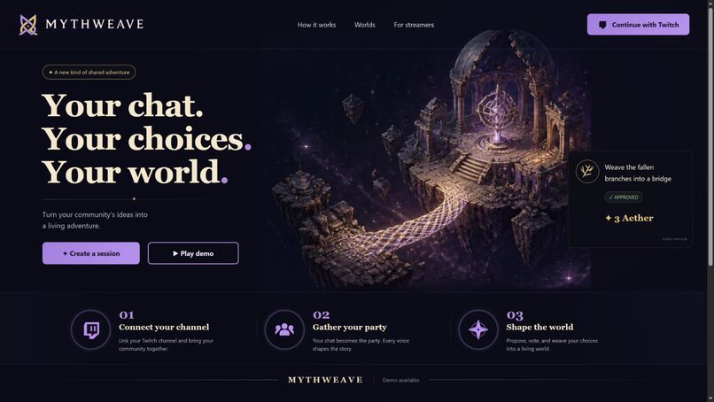 Mythweave – screenshot 1