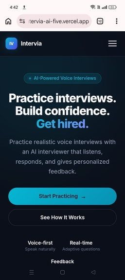 Intervia Ai – screenshot 2