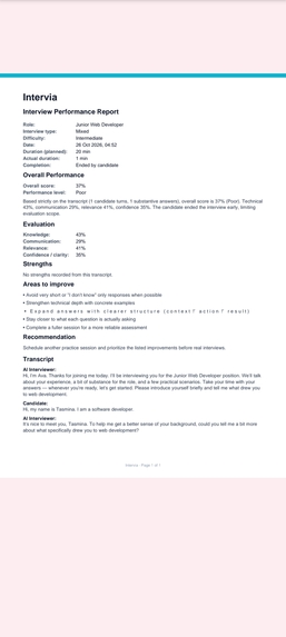 Intervia Ai – screenshot 11
