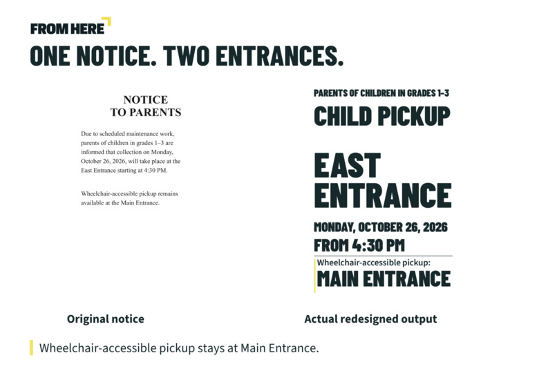 FROM HERE – screenshot 1
