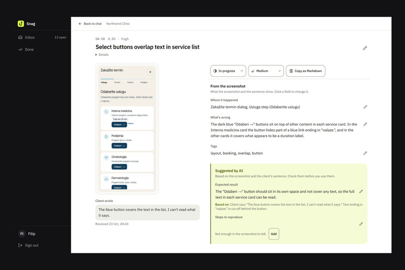 Snag – screenshot 4