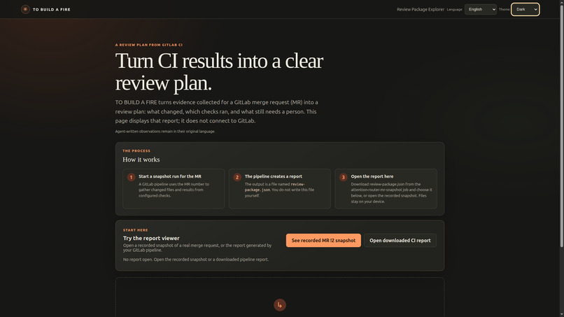 TO BUID A FIRE – screenshot 1