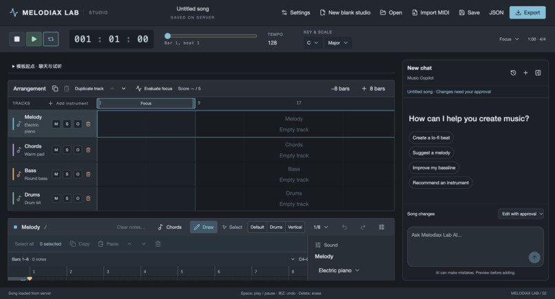 Melodiax Lab – screenshot 3