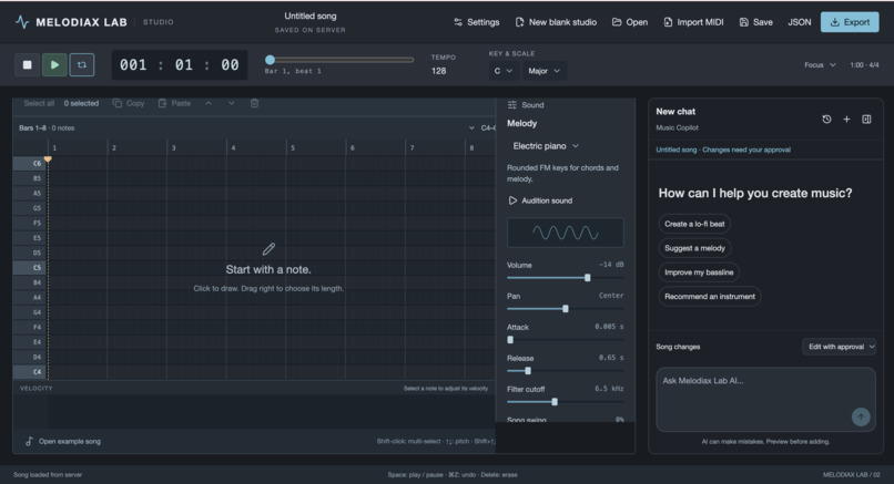 Melodiax Lab – screenshot 4