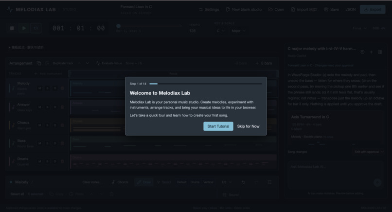 Melodiax Lab – screenshot 2