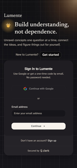 Lumente – screenshot 1