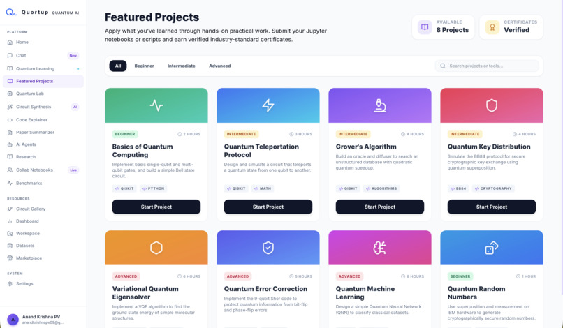 Quortup: Learn, Build & Simulate Quantum Computing with AI – screenshot 6