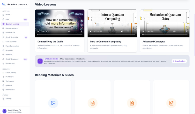 Quortup: Learn, Build & Simulate Quantum Computing with AI – screenshot 7