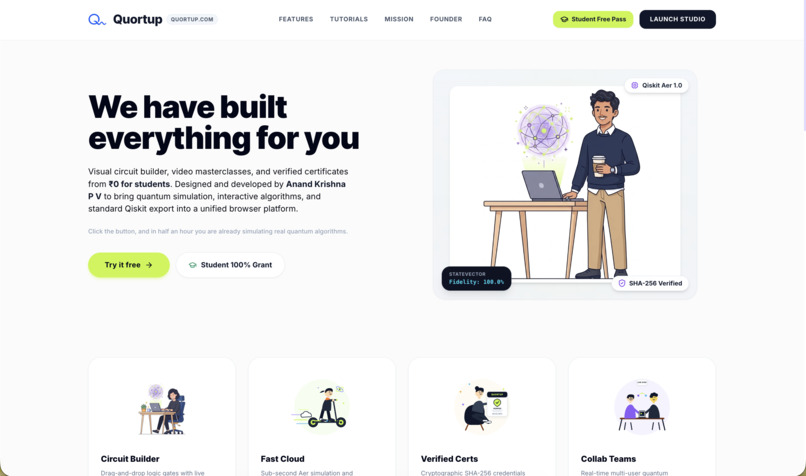 Quortup: Learn, Build & Simulate Quantum Computing with AI – screenshot 8