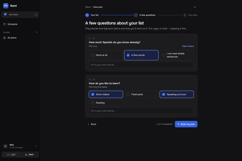 Remi – screenshot 3