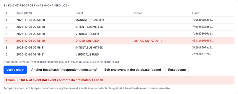 Agent Flight Recorder – screenshot 3