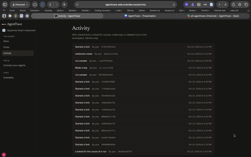 AgentTrace – screenshot 5