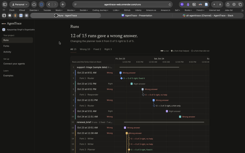 AgentTrace – screenshot 2
