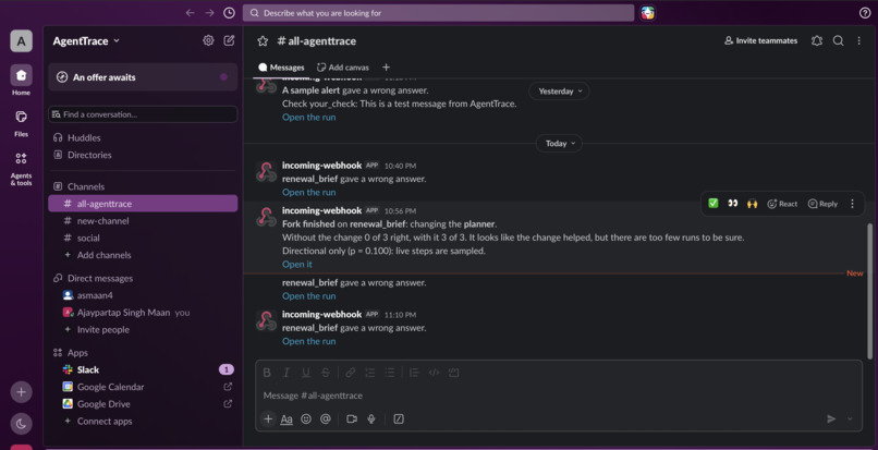 AgentTrace – screenshot 8