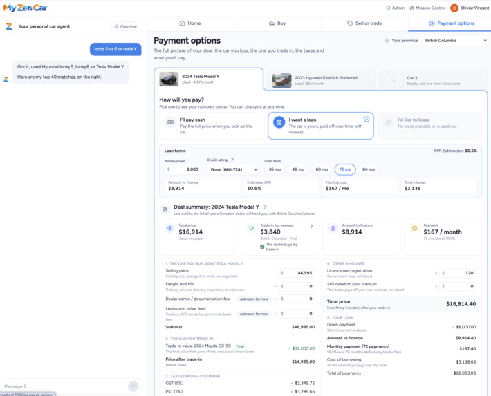 MyZenCar – screenshot 3