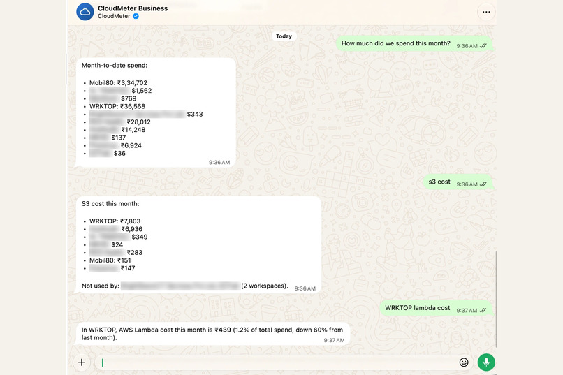 CloudMeter – screenshot 1