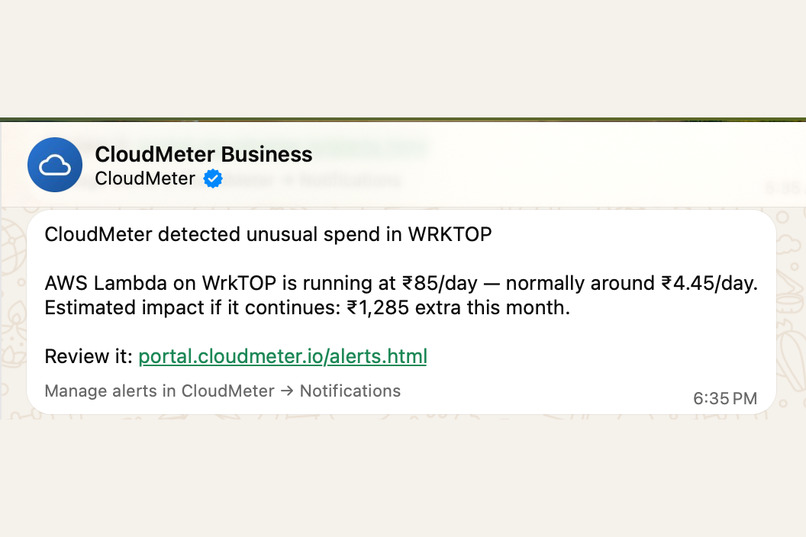 CloudMeter – screenshot 2