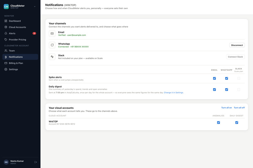 CloudMeter – screenshot 9