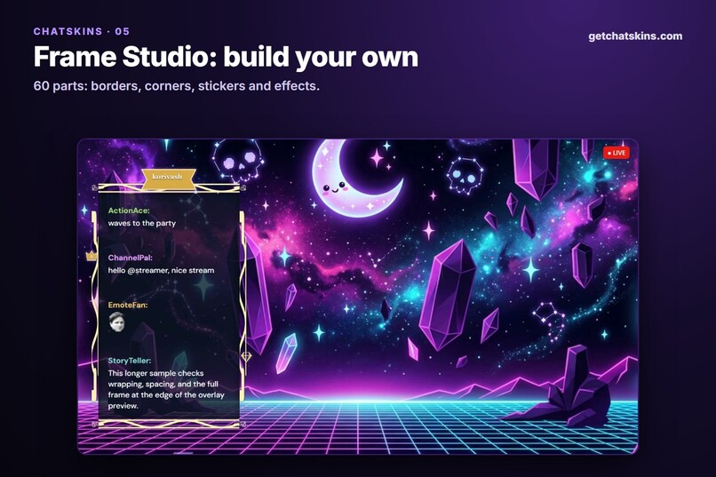ChatSkins - Game-Style Twitch Chat Overlays – screenshot 6