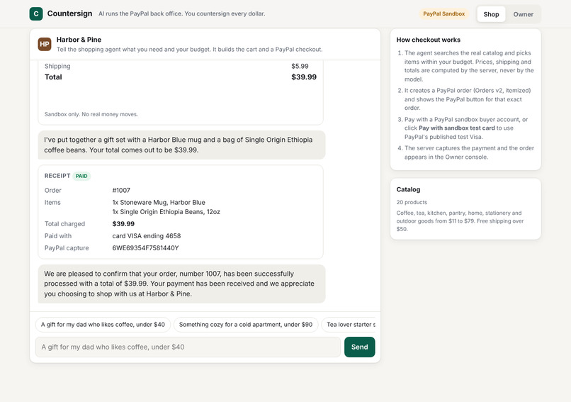 Countersign – screenshot 2