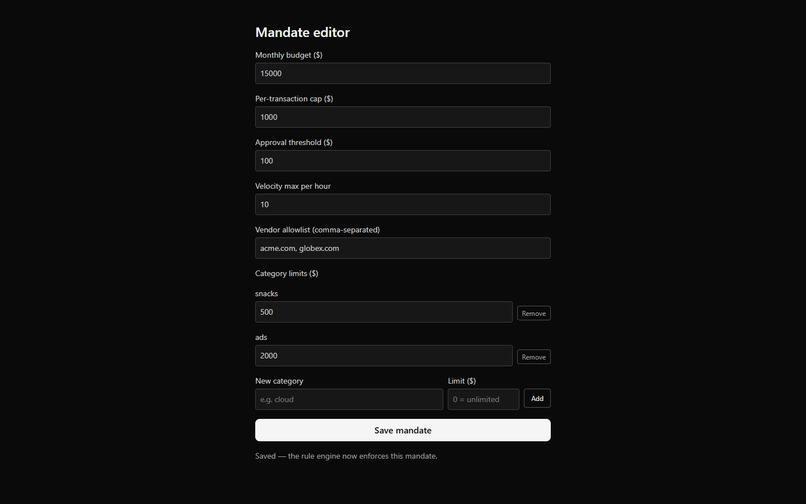 AgentGuard – screenshot 2