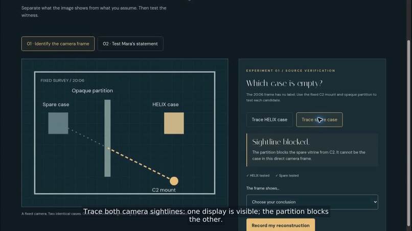 CaseClosed: The Blind Angle – screenshot 2