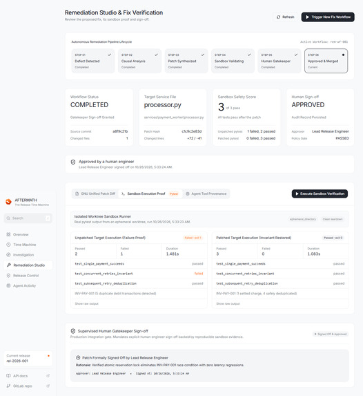 AFTERMATH — The Release Time Machine – screenshot 7
